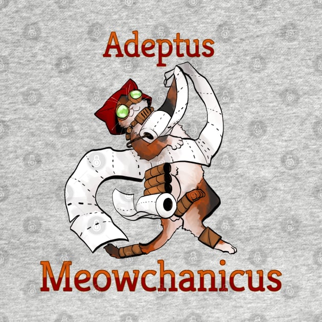 Adeptus Meowchanicus by RudeRubicante